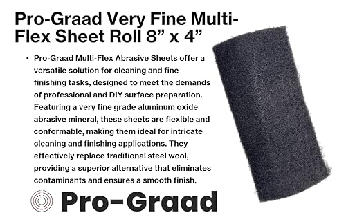 Multi-Flex Abrasive Sheets 8" x 4", A-VFN, 60 Sheets, 07521