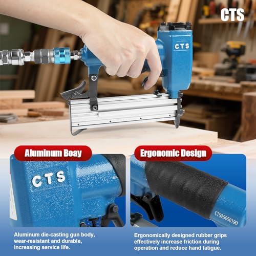 KIMSING P625 23 Gauge 1-inch Pin Nails 10000 PCS/Box and CTS P630C Headless Pin Nailer