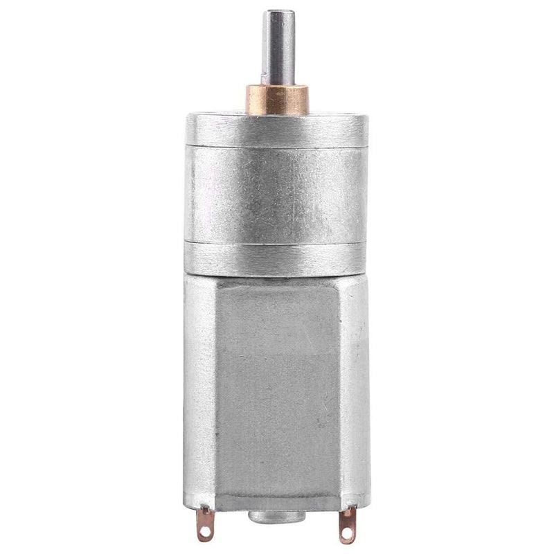 Akozon Gear Motor DC 12 V High Torque Turbo Electric Gear Reduction Motor Outer Diameter 20 mm Total Metal Speed Reduction Gear 15/30/50/100/200RPM 15 U/min