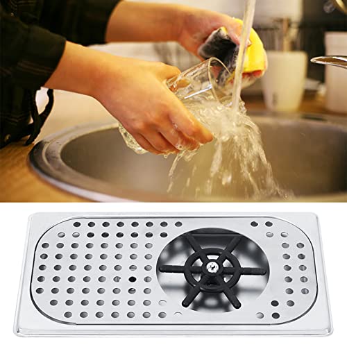 Stainless Steel Pitcher Rinser, Sink Cup Washer for Coffee Cart