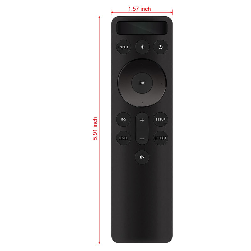 D41-H Backlit Display Replace Remote Controller fit for Vizio 2.1 5.1 Home Theater Sound Bar M V P Series Home Theater Audio Sound System