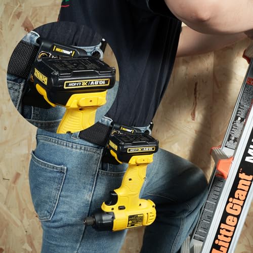 MELOTOUGH Drill Holder for Tool Belt, Tool Belt Hook