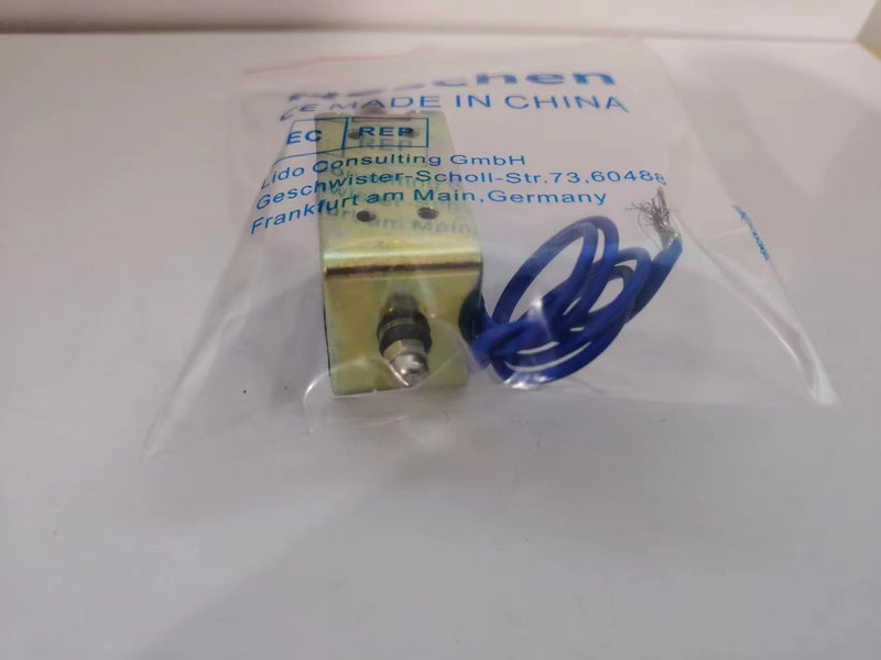 Hechen Solenoid Electromagnet, HS-0837B, DC24V 1.4A 15N, 10mm stroke, open frame push-pull door lock