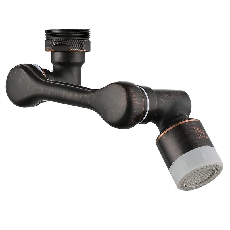 1080° Swivel Faucet Extender Bathroom Rotating Tap Attachment With CUPC Certification Aerator Oil Rubbed Bronze 1