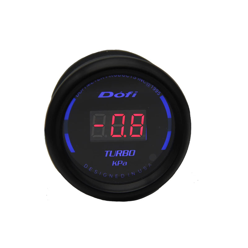 halyouniyp Boost Gauge 2 inch Turbo Pressure Gauge with Blue LED 52mm Boost Pressure GaugeDigital Gauge Boost Gauge