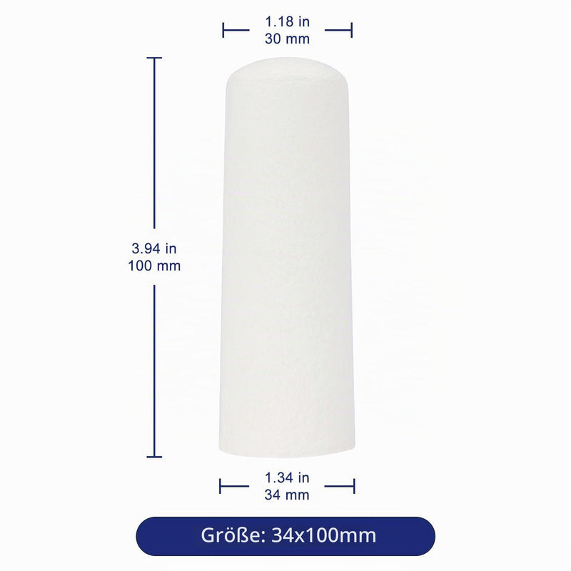 Labasics Cellulose Extraction Tubes 34mm Diameter 100mm Length Soxhlet Extraction Sleeves 25 Pack 34 x 100 mm