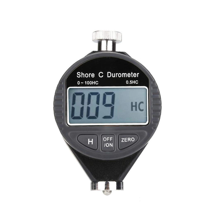 Digital Shore Hardness Tester 100HD C Durometer LCD Display Meter Silicone Tire Rubber Foam (Type C), other measuring tools