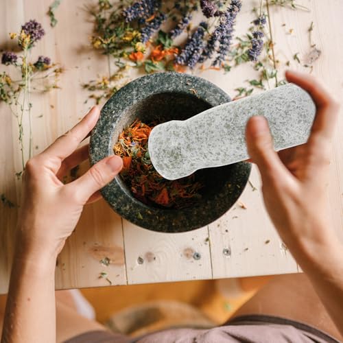 PRETYZOOM Garlic Pestle Multi-Use Kitchen Pestle Manual Rod for Garlic Spice and Smooth Surface Long Handle Grip Home Kitchen Gadget 1