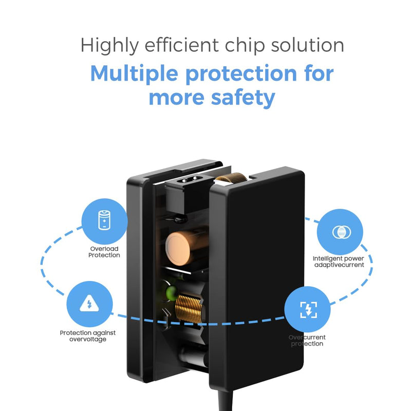 19V WD EX4100 Power Supply Adapter Compatible with WD 24TB 32TB My Cloud EX4100 Expert Series 4-Bay Network Attached Storage & DNS-343 4-Bay Storage Enclosure, Asus Mini PC Power Cord Charger