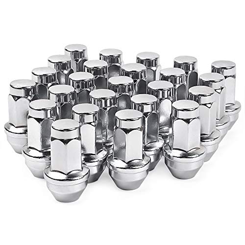 MIKKUPPA M14x2.0 Lug Nuts & 24PCS Lug Nut Covers - Replacement for 2003-2014 Ford F150 Expedition Lincoln Navigator Factory Wheels