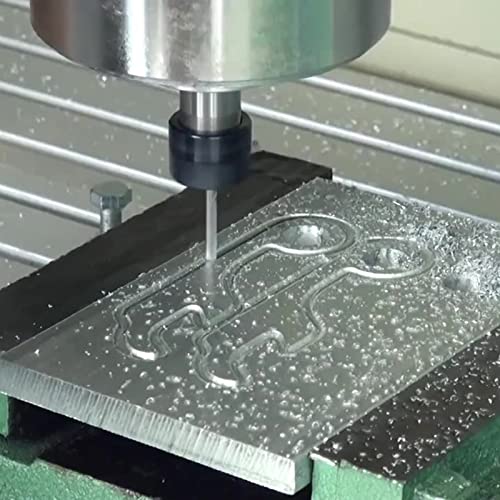 10 PCS 12 inch Length Aluminum Bar, 6061 Aluminum Flat Bar, 3/16 Inch Thickness × 1 Width Inch General Purpose Plate Aluminum Bar, Metal Aluminum Strips,