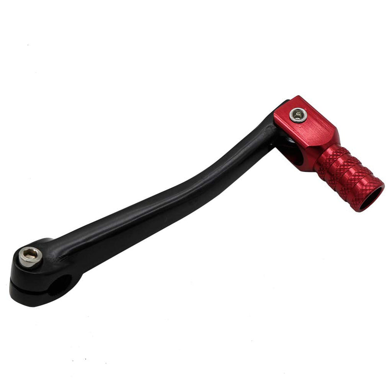 CNC Aluminum 2" Folding Gear Shifter Shift Lever for Honda XR50 CRF50 XR CRF 50cc 70cc 90cc 110cc 125cc Dirt Pit Bike (Red Black) Red Black