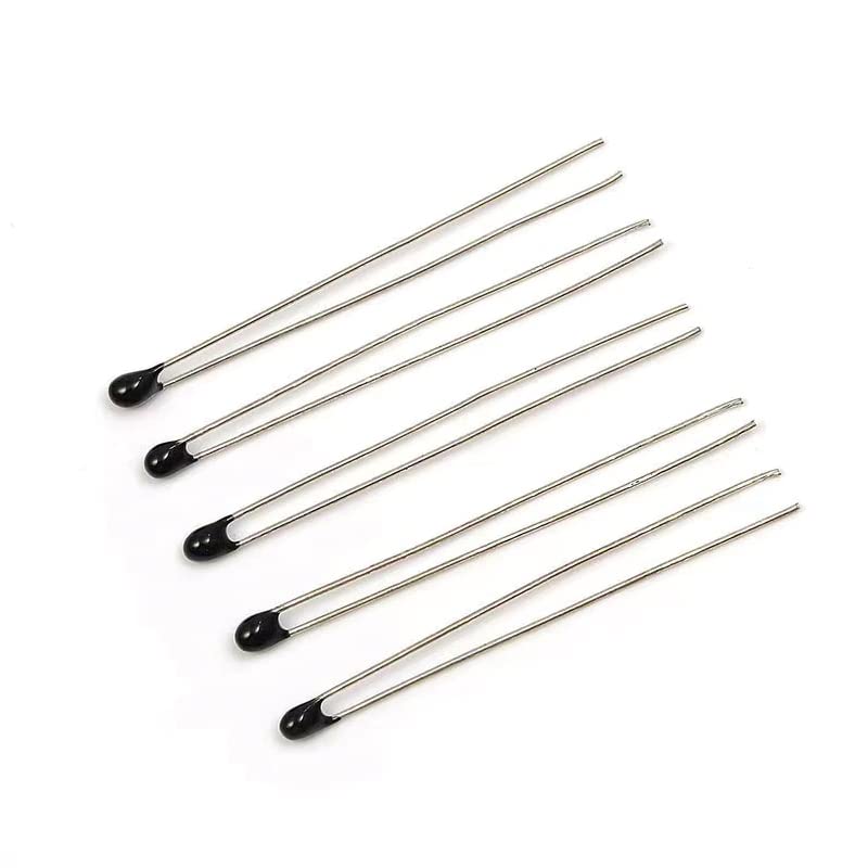 10 Packs 100 Pieces MF52A NTC Thermistor High Accuracy Thermistors Thermal Resistor 100K 50K 47K 20K 10K 5K 4.7K 3K 2K 1K 3950 1%