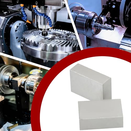 findmall 1 x 2 x 3 Inch Blocks Matched Pair No Holes Hardened Steel Accuracy Ground Machinist 123 Blocks Set Up Blocks Fit for Accuracy Grinding Layouts No Hole