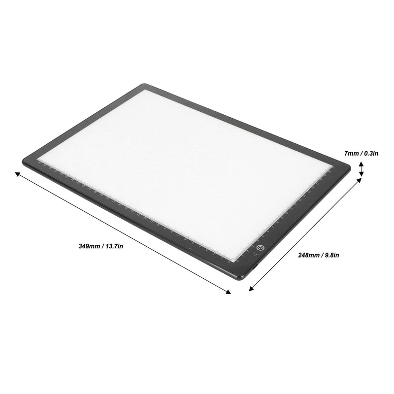 Slide Viewer Light Box for Slide Negative Film Scanning, 3 Brightness Backlight, APP Editing, Ultra Thin Soft Light Box Scanner LED Slide Scanner with USB Powered