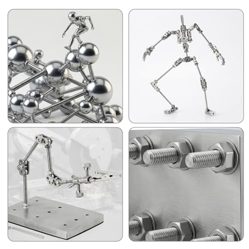 4Pcs 3/8"-16 Fully Right Threaded Rods Stainless Steel with Nut, 36" Long 3/8" -16, 36" Length 4