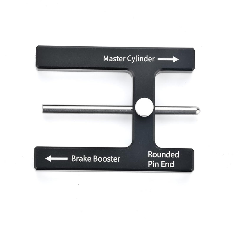 Brake Booster Push Rod Adjustment Tool, Master Cylinder Push Rod Length Gauge for Adjustable Braking Distance of Brake Pedal