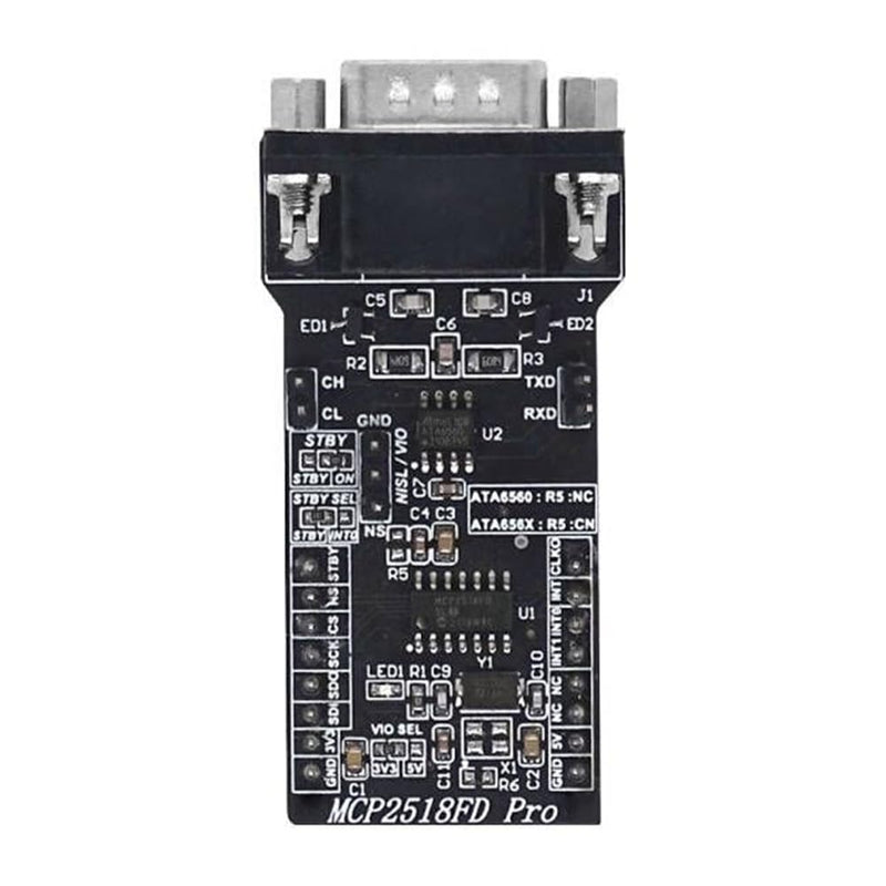 SPI to CANFD MCP2518FD Transceiver ATA6560 Bus Cam Control Module Super MCP2515