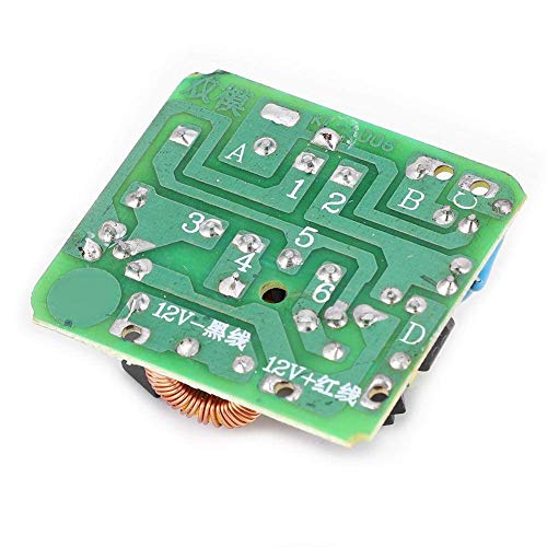 Fafeicy 40W DC-AC Inverter Power Supply, 12V to 220V Step-up Transformer Boost Module, 4.3 x 3.8 x 2.5cm