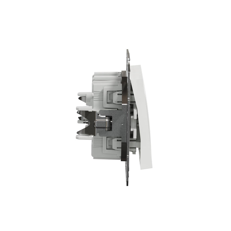 Schneider Electric Asfora EPH0170121D on/off switch 10 AX - 250 V, flush-mounted, plug-in terminals, white