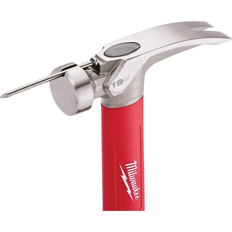 Milwaukee Electric Tool 48-22-9316 Smooth Poly Fiberglass Hammer, 19oz