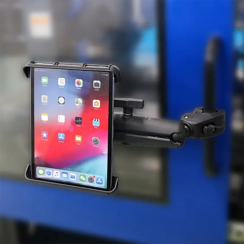 Strg Double Socket Arm for 1.5 Inches/C Size/ 38mm Ball Mounts Accessories, 9.0'' Length Aluminum Alloy Long Arm Powerful Clamp Compatible with RAM Mount, iBolt and More 9" Long (B)
