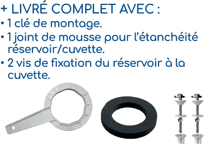 Rousseau NF Toilet Flush Mechanism
