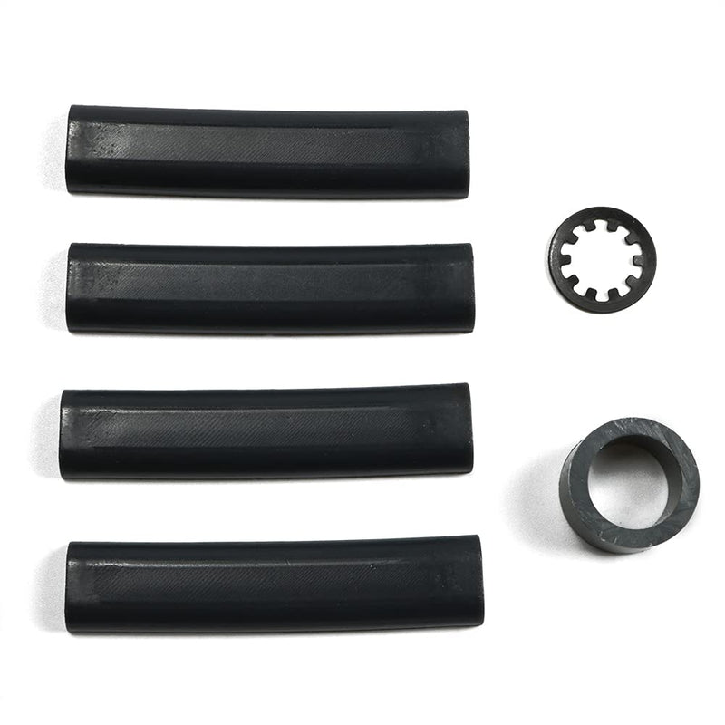 Compatible with 1986-1991 Camaro/Firebird Rear Hatch Motor Pull Down Nylon Guides Kit