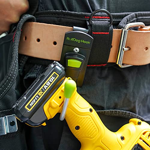 KUNN Work Tool Belt Quick Release Buckle & Power Tool Holster Cordless Drill Holster
