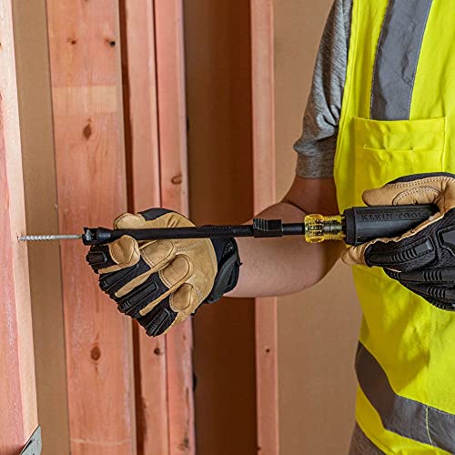 Klein Tools Slotted Screw-Holding Screwdriver Set with #2 Phillips Screw Holding Screwdriver, 3-Piece