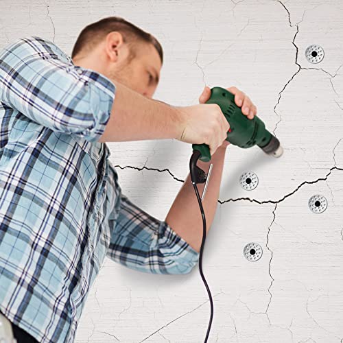 Cunhill 1000 Pieces 1 Inch Plaster Washers Zinc Washer for Wall Repair