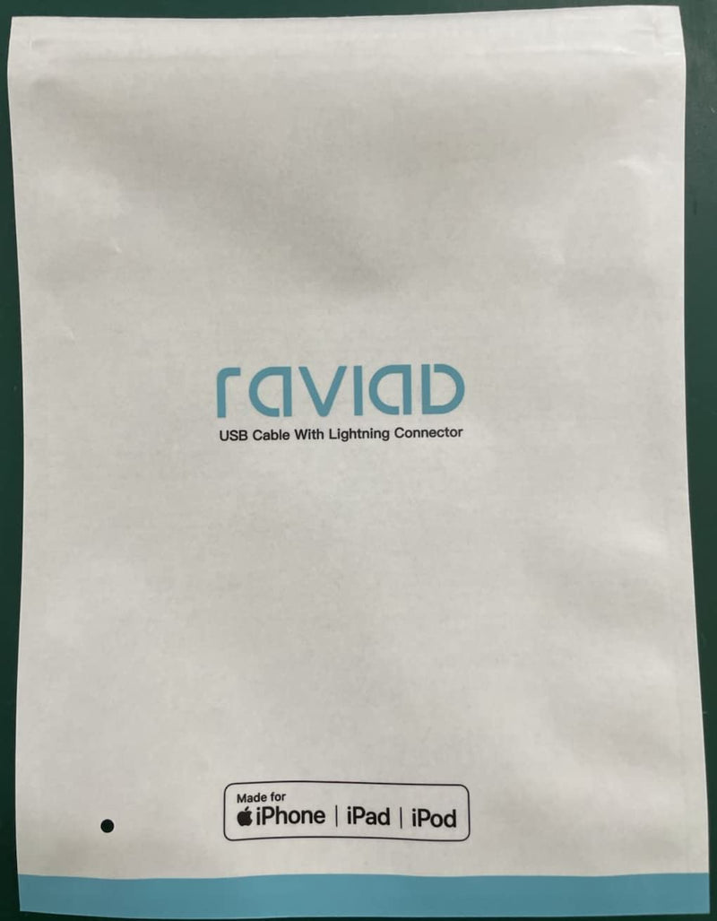 RAVIAD iPhone Charging Cable, Lightning Cable [3Pack 2M] Nylon iPhone Cable Charging Cable for iPhone 13/12/11/Pro/XS/XS Max/XR/X/8/8 Plus/7/7 Plus/6s/6/6 Plus/ 5S/5/SE, Mini/Air/Pro - Black