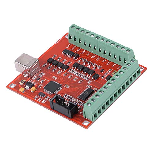 USB 100Khz Motion Controller Card Breakout Board for CNC Engraving, Compatible with CNC Milling Machines and DIY CNC Projects