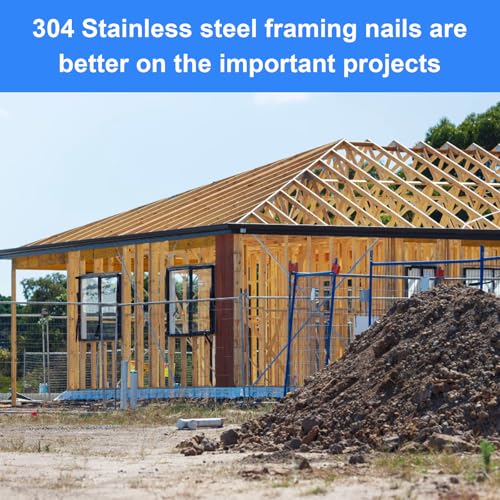 34-30 Degree 3 Inch Ring Shank Paper Framing Nails,240-Pack 3" --240 PCS