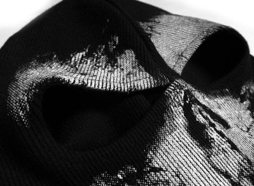 Mask Skull Ghost for Motorcycle Mask Black