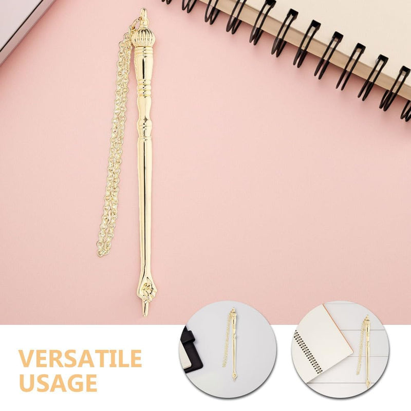 PRETYZOOM Gift Tools Jewish Pointer Tool for Bible Reading Golden Zinc Alloy Hand Pointer with Comfortable Grip for Mitzvah and Scripture Reading Ideal for Home and Church Use Golden 1