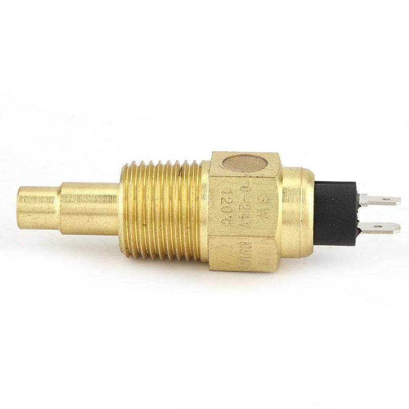 1PC Water Temperature Sensor, 1/2NPT Water VDO Temperature Sensor for Oil Water Temperature Temp Gauge, 38℃~120℃