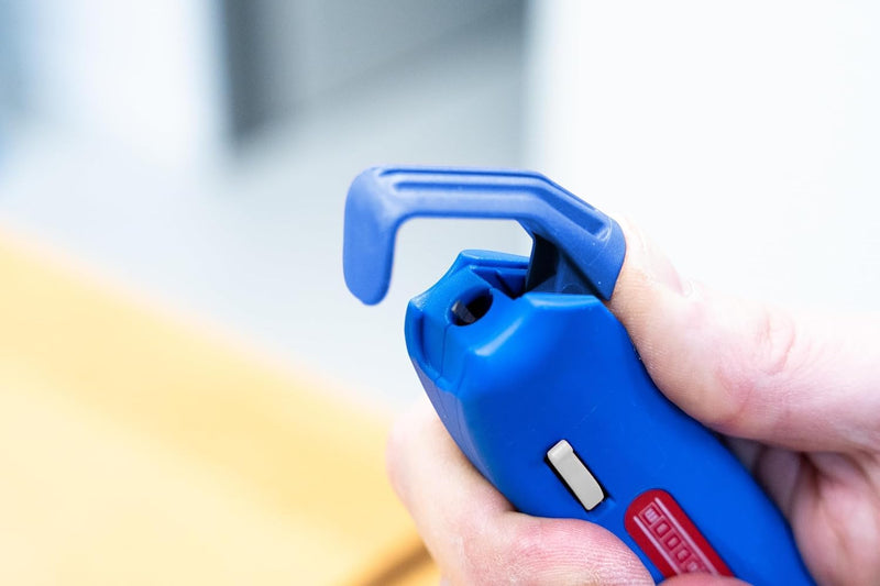 WEICON Cable Stripper No. S 4-28 Multi | Integrated Stripping Function | High Safety | Adjustable Cutting Depth | for Round Cables | Working Range 4-28 mm Ø (No. S 4-28 Spiral) No. S 4-28 Spiral