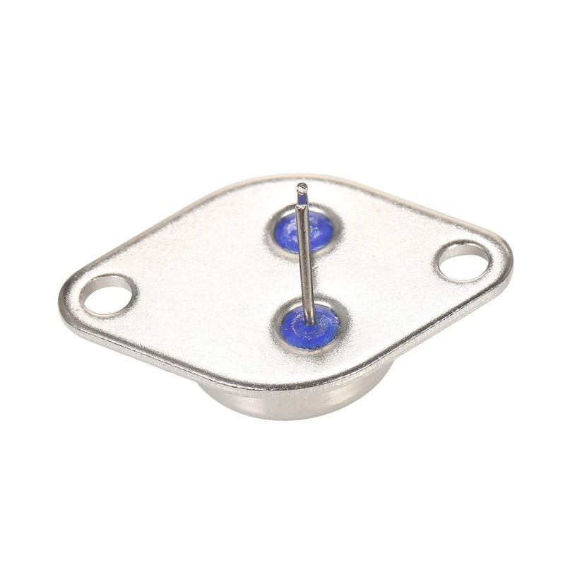 Pack of 5 Power Transistors Diameter 4 mm / 0.16 Inch 2N3055 Transistors 15A 100V Metal Housing Nut Washing Transistors NPN High Performance Transistor for Power Supply Circuits Series and Shutdown
