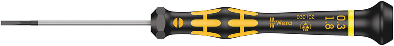 Wera 05030170001 1578 A/6 ESD Screwdriver set and rack for electronic applications, 6 pieces