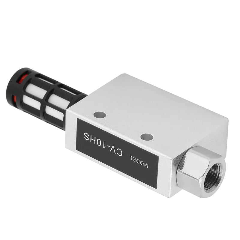 Compressed Air Vacuum Venturi, YosooCv-10Hs Pneumatic Air Exhaust Vacuum Generator Ejector with Sound Muffler