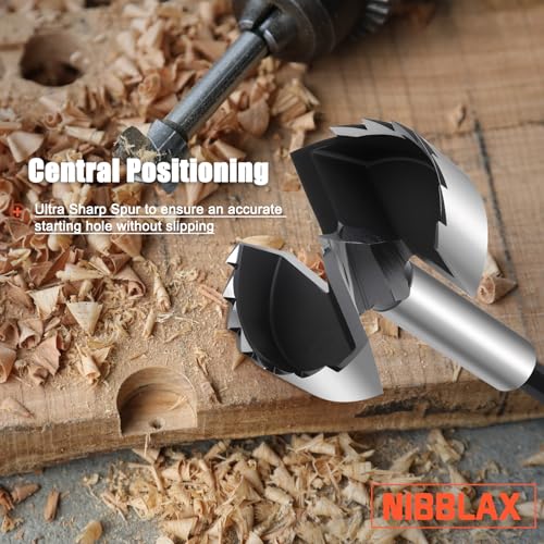 5" Forstner Bit Wood 5 Inch Dia. Drill Bit Woodworking 5"