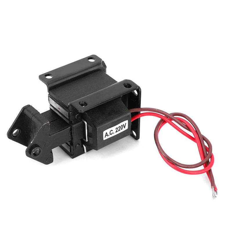 Push Pull Electromagnet AC Pull Magnet Electromagnet for Industrial Automation 220V AC 14.7N 15mm Stroke SA-2502 Mini Valve Magnetic Drive Electromagnet