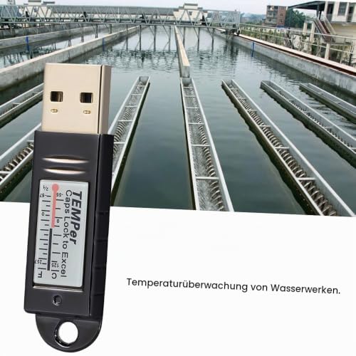 Docooler PCsensor USB Thermometer Temperature Sensor Data Logger Recorder for PC Laptop Silver
