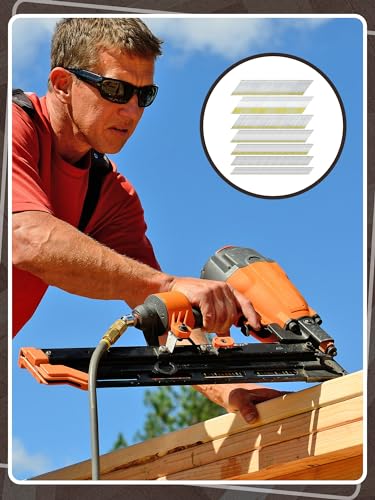 Yaocom 1400 Pack 15 Gauge Da Angled Finish Nail 34 Degree 7 Sizes