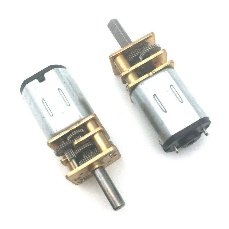 electric motor 12v DC 3V 6V mini motor Miniature DC gear motor low speed motor 15-1000rpm gearbox metal gear motor with gear DC motors 15/30/50/60/100/200/300/1000RPM (DC6V 50RPM) DC6V 50RPM