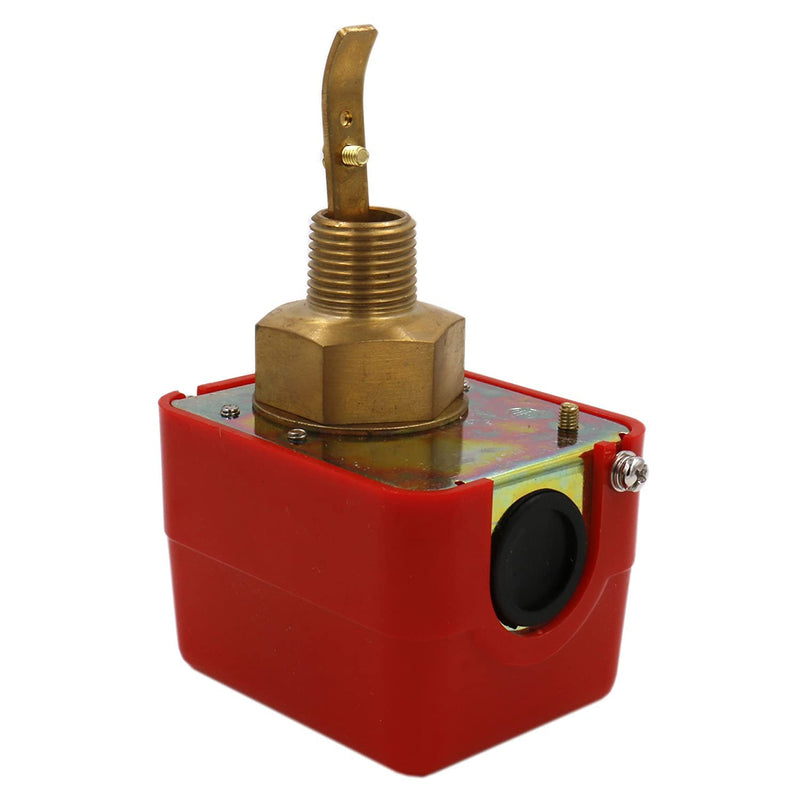 Hsthe Sea 1/2 Inch Water Flow Switch, HFS-15 Adjustable Thread Double Stroke SPDT 220VAC 15A Water Flow Control 1.0Mpa