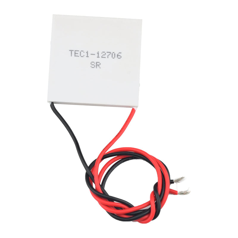 Diymore 2PCS Peltier Module TEC1-12706 Heat Sink Thermoelectric Cooler Peltier Element 12V 6A 60W for Cooling Heating 2 Pieces Peltier Cooling Module