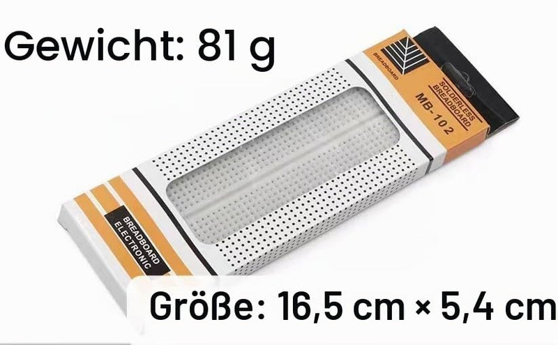 Solderless breadboard, breadboard cable, breadboard kit 1