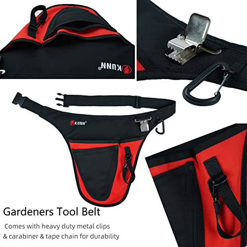 KUNN Electrician Tool Pouch & Garden Tool Belt